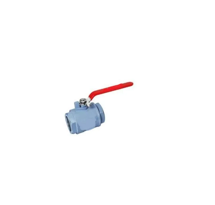 Top Quality Low Cost Cast Iron 1Piece Screwed Ends Manual Ball Valve For Water and Effluent Treatment Plants