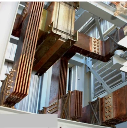 Copper busbar 99.99% Cu Round Busbars Square Flat Round Copper Busbar Copper bars ASTM B3 Standard