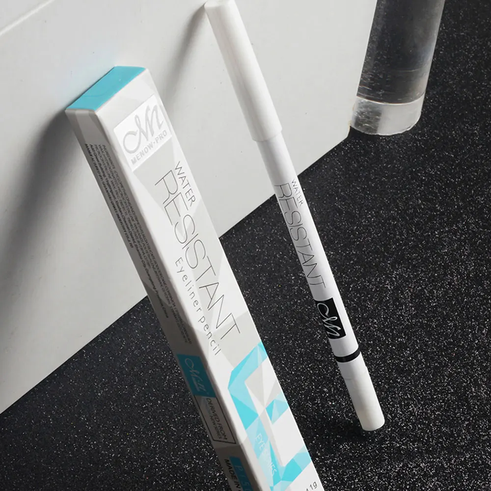 Menow Pro makeup P15012 Water Resistant White EyeLiner Pencil