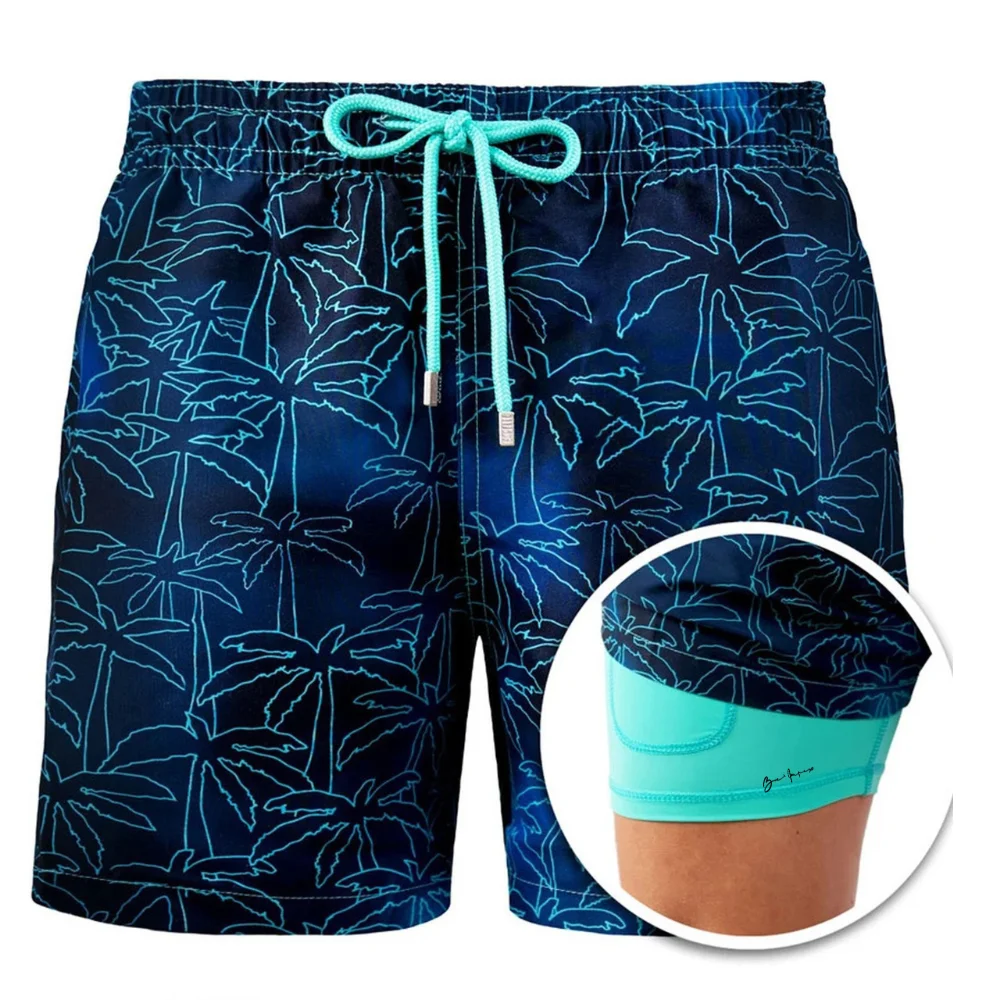 Multi color color board Fashion shorts for men summer beach surf printed shorts with various colors and sizes