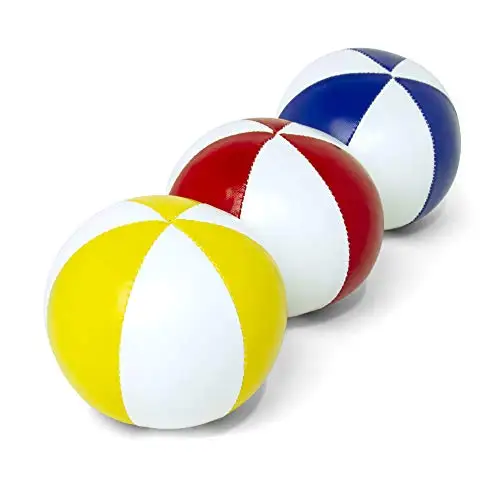Juggling Balls 3 PCS-SET Quartz Sand Filling Maraca Ball with Professional Sand for Weight 2023