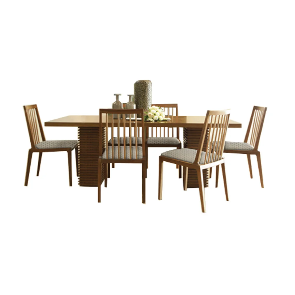 Best Choice Products 5-Piece/ 7-Piece Wooden Dining Set, Compact Mid-Century Modern Table & Chair Set for Home, Apartment