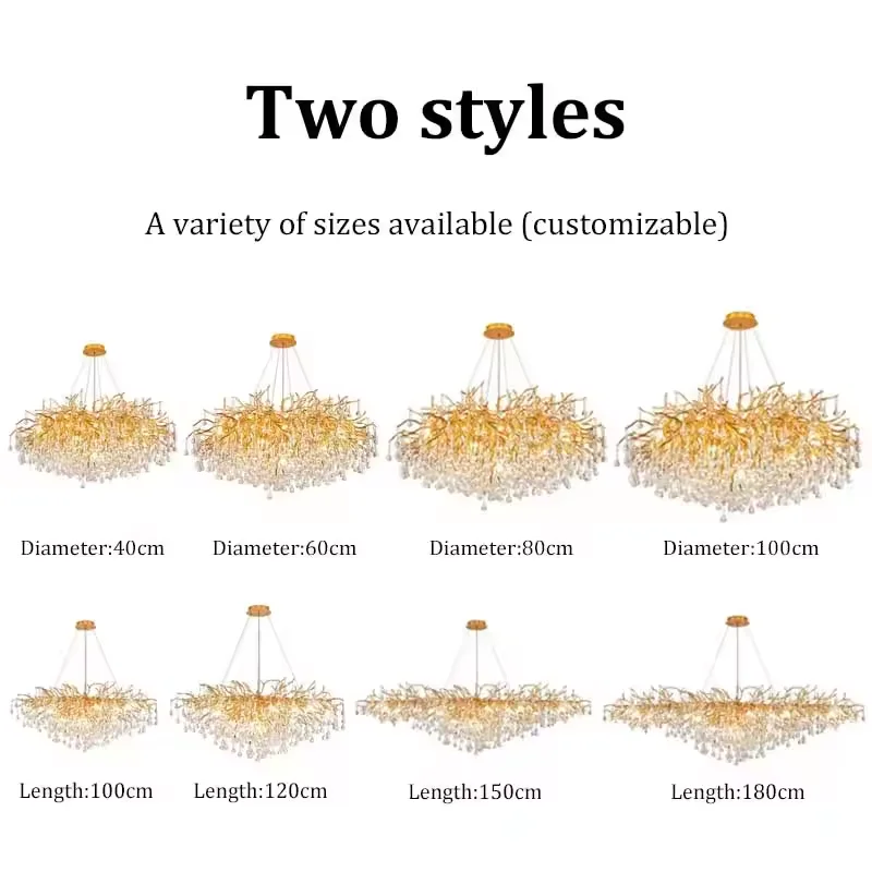 FACTORY PRICE Modern Glass Chandelier - 2-Year Warranty - Living Room LED Lighting