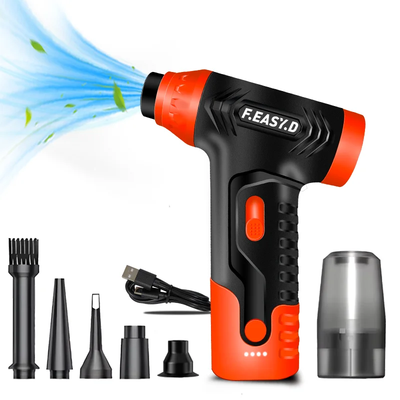 X3 Violent Blower Mini Turbo Jet Fan Handheld 3nd Generation Brushless Motor 140000 RPM Wind Speed 60m/s Duct Fans