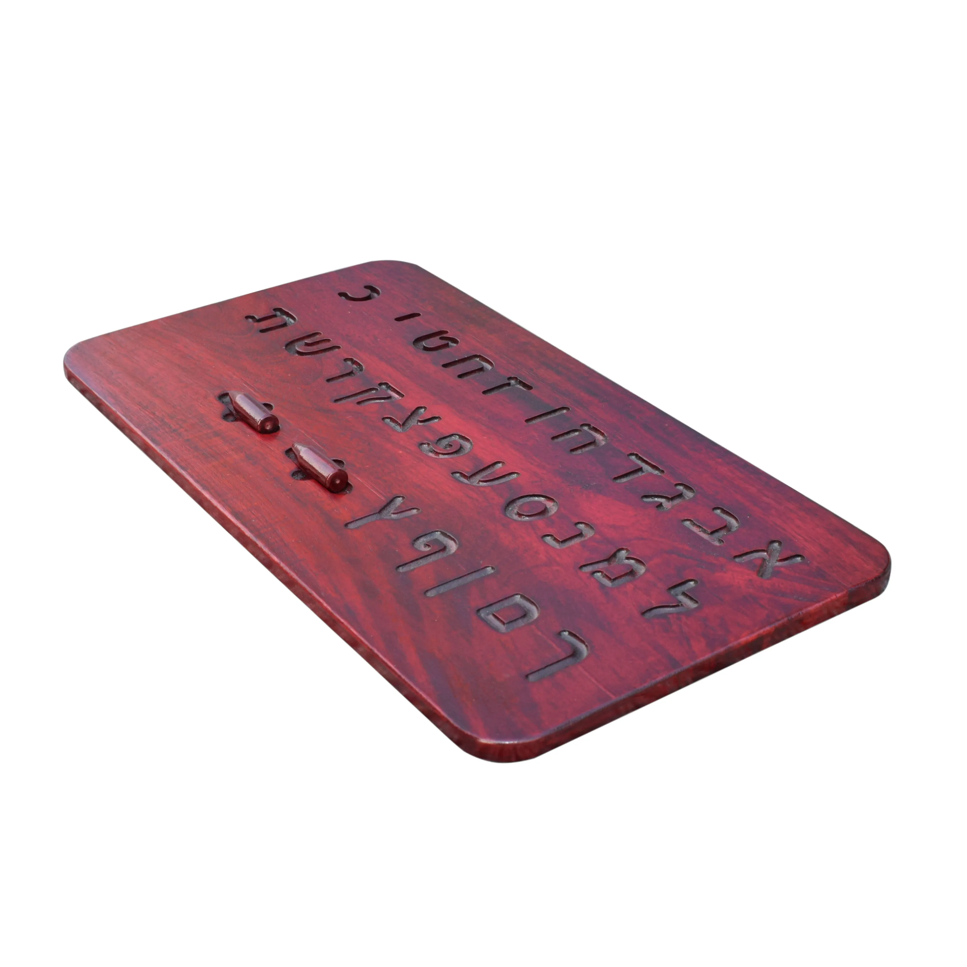 Good Quality Wooden Tracing Board Preschool Educational Children Montessori Alphabet Numbers Wood Blind Board Learning Toys