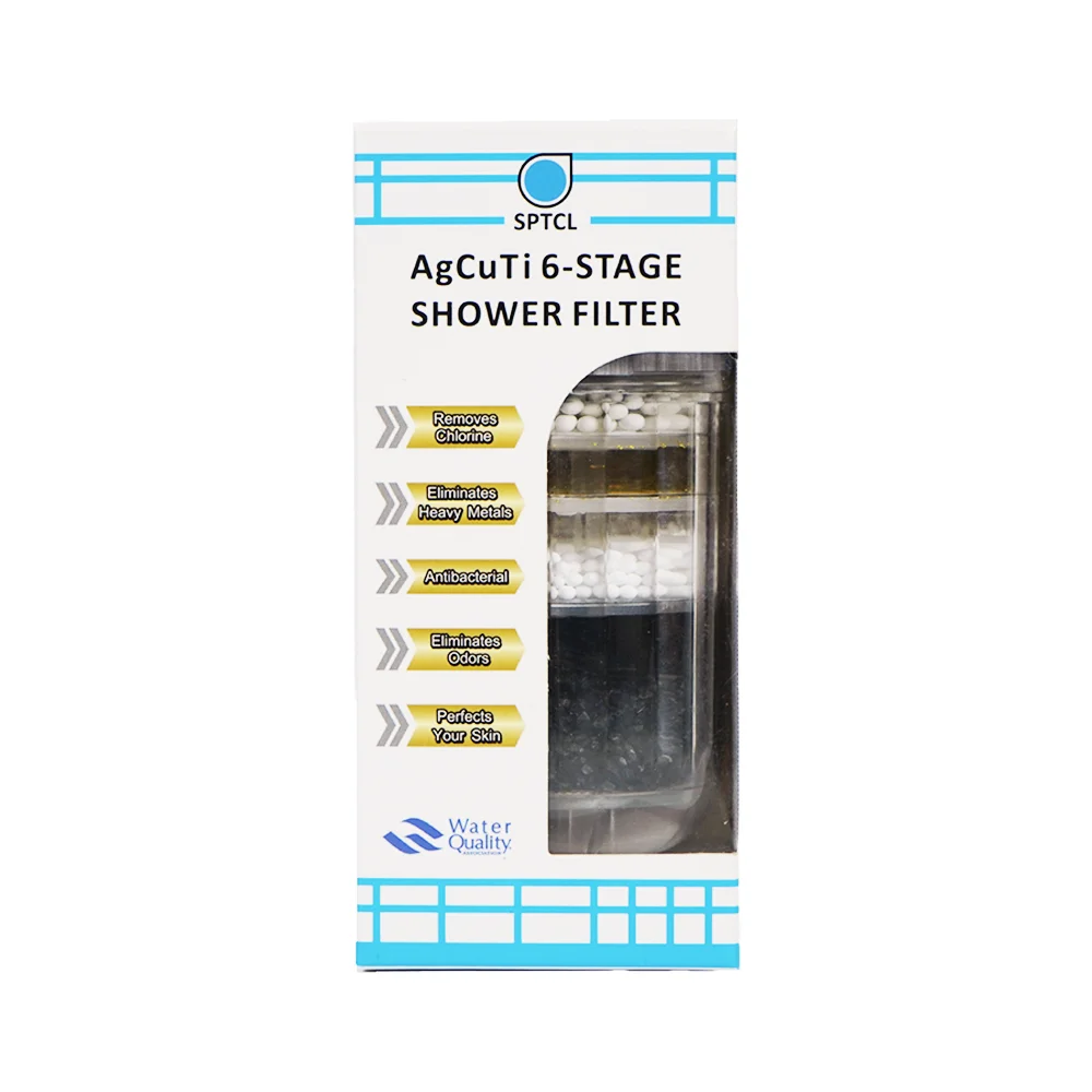 High quality brands water shower filter installation for shower filter cartridge