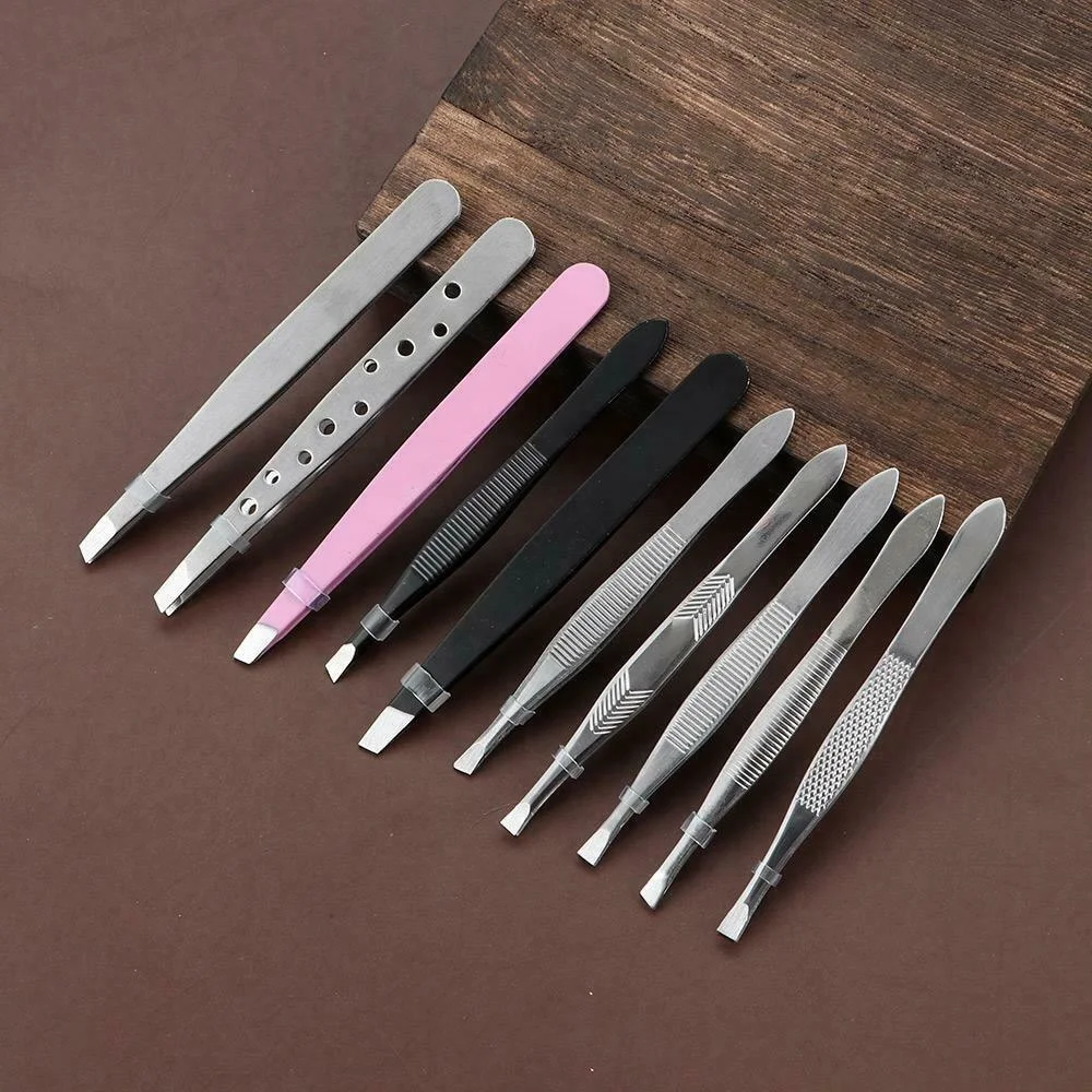 Stainless Steel Customized Eyebrow Plucker Tweezers Best Seller Manufacturers Supplier Factory Direct Wholesale Low Price in