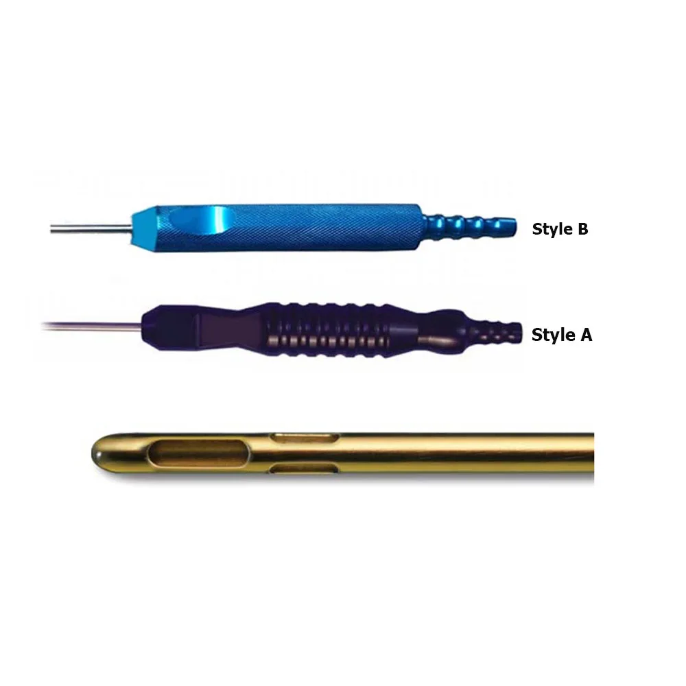 Top Seller Pyramid Style Three Port Fixed Super Handle Cannula Liposuction Cannulas & Accessories