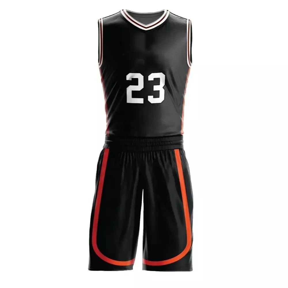 Custom Men Sublimation Reversible Basketball Uniforms And Basket Ball Jerseys Basketball Wear Custom Team Name Sets