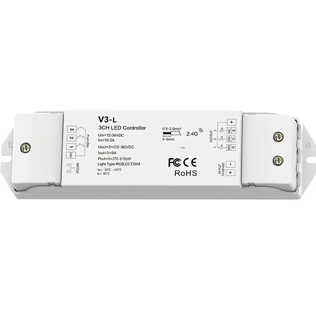 12-36VDC V3-L LED Controller for LED Strip Light
