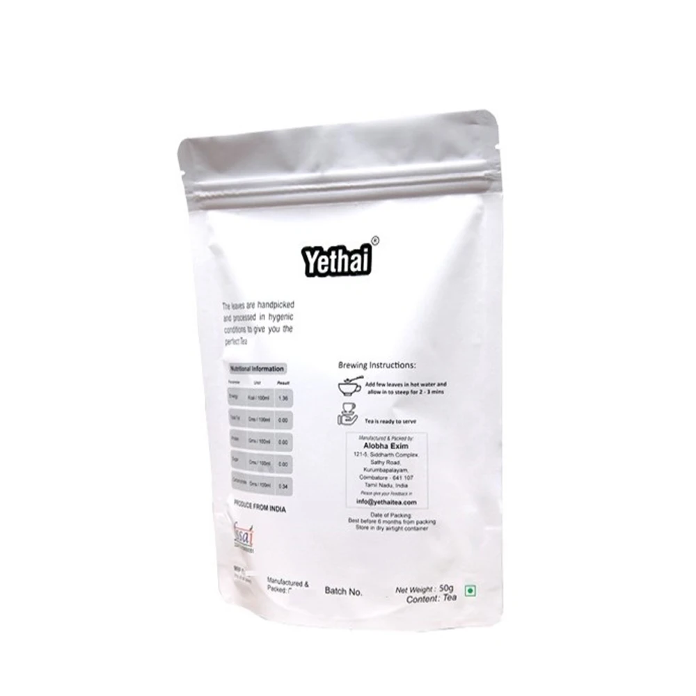 New Factory Sale 100% Fresh White Loose Leaf Tea From Indian Supplier