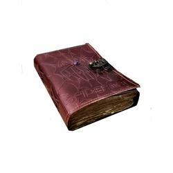 Подарочный винтажный кожаный журнал Marvel Legends Человек-паук, тисненый журнал с логотипом, блокнот для записей для мужчин и женщин