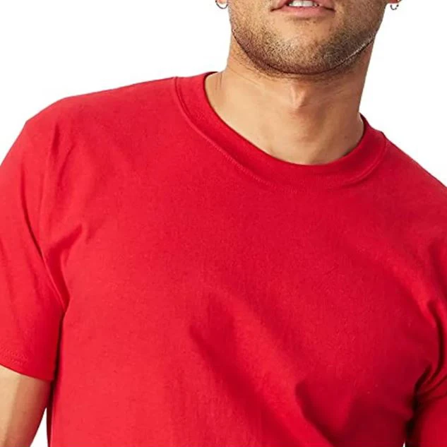 Superior Quality Customized logo best material Red color Men T-Shirt New Model bestselling cheap price Men T-Shirts