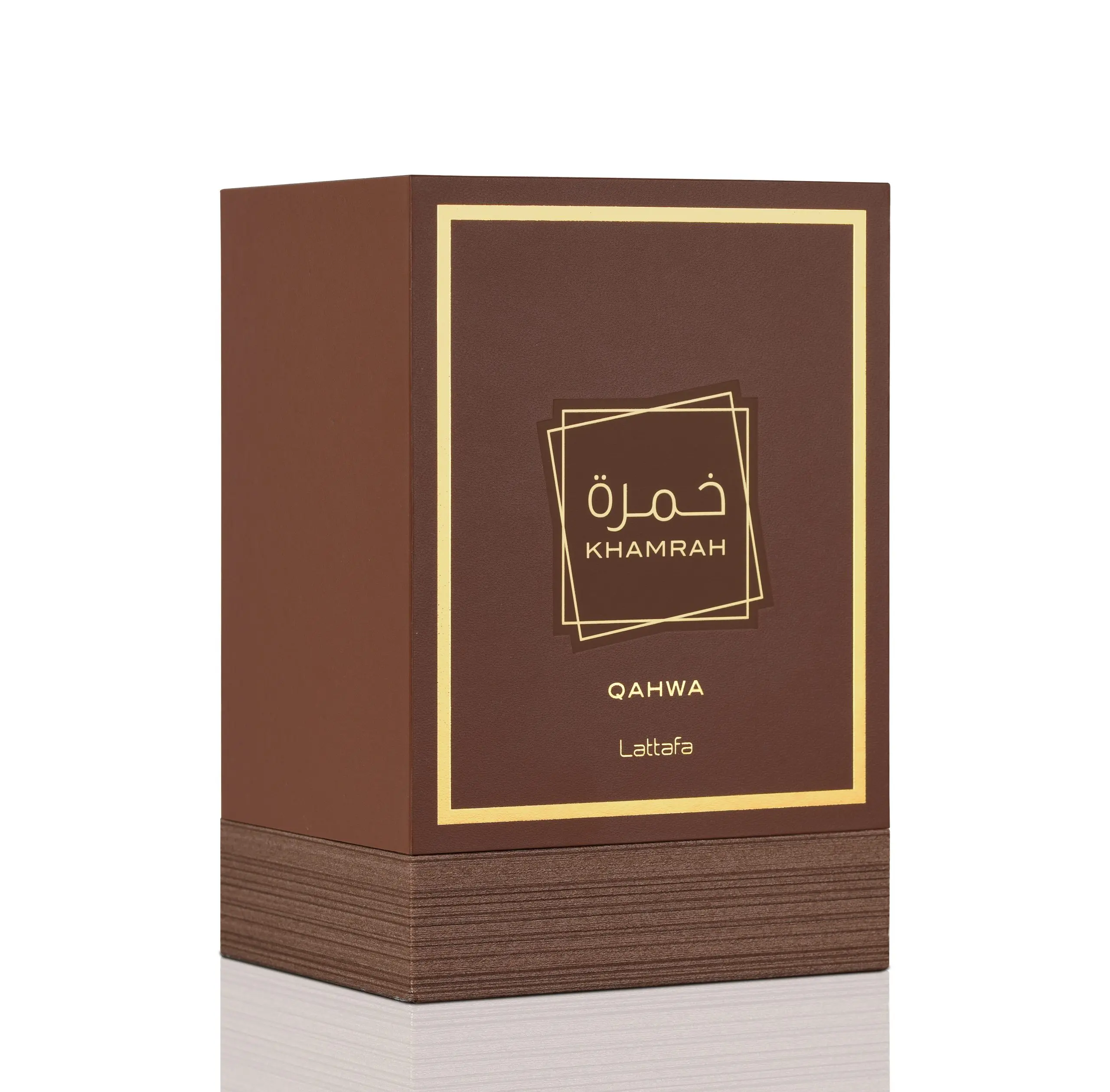 Perfume KHAMRAH QAHWA 100ml by Lattafa original Men and women long lasting Dubai Arabic eau de parfum