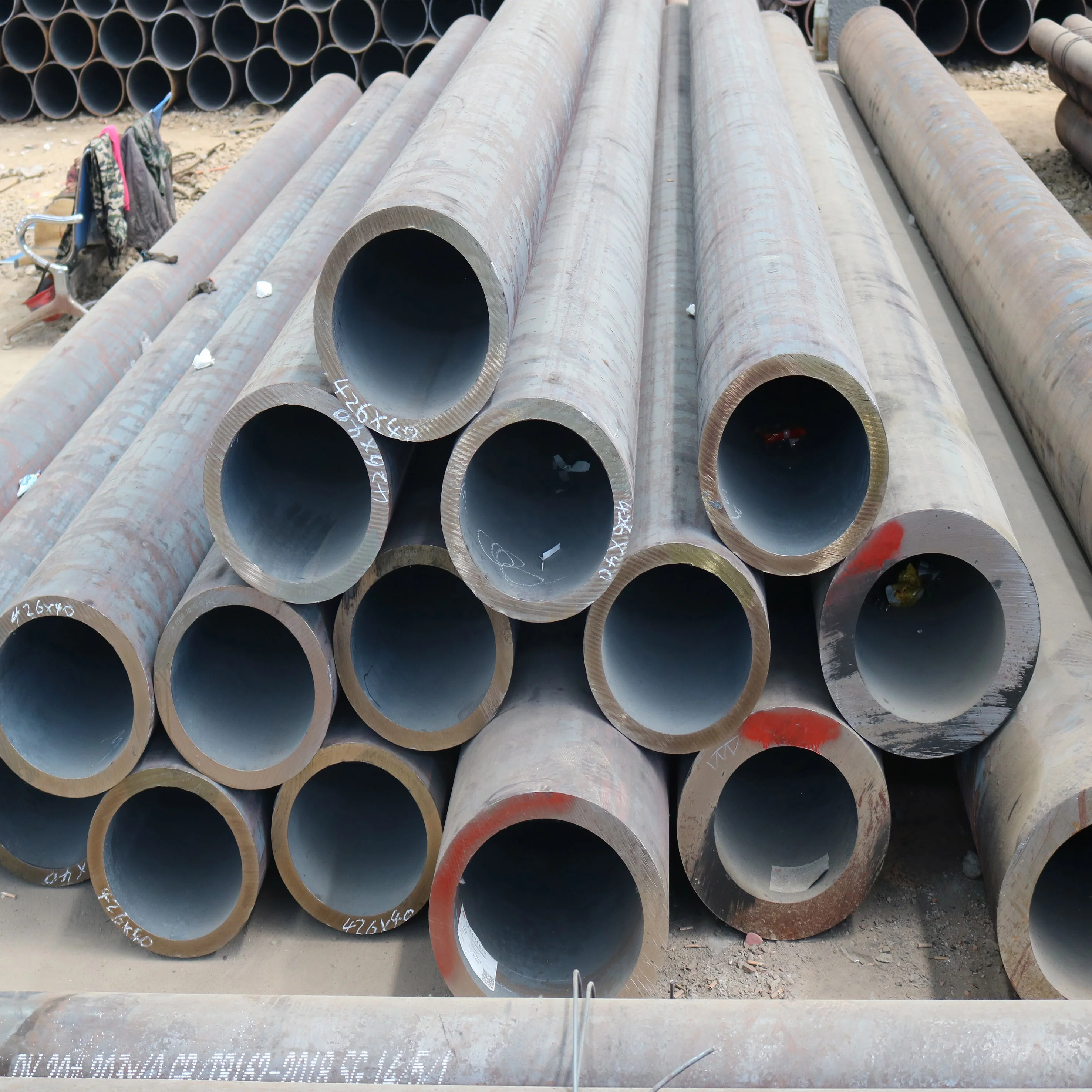 High Pressure Seamless ASTM A106 Gr B 20# Q235 for Petroleum and Gas Transport Carbon Steel Pipe