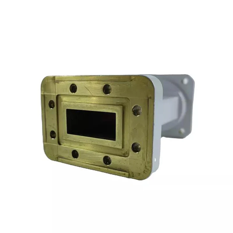 Microwave Rectangular Straight Waveguide silver/copper rectangular straight waveguide of microwave components
