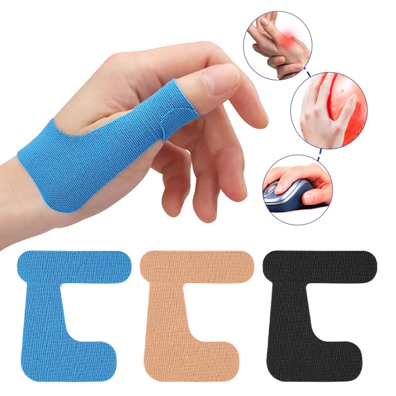 Pre-cut elastic thumb patch Thumb Support Tape for Arthritis  Thumb Pain Relieving Patch for Sport Housework Joint Support