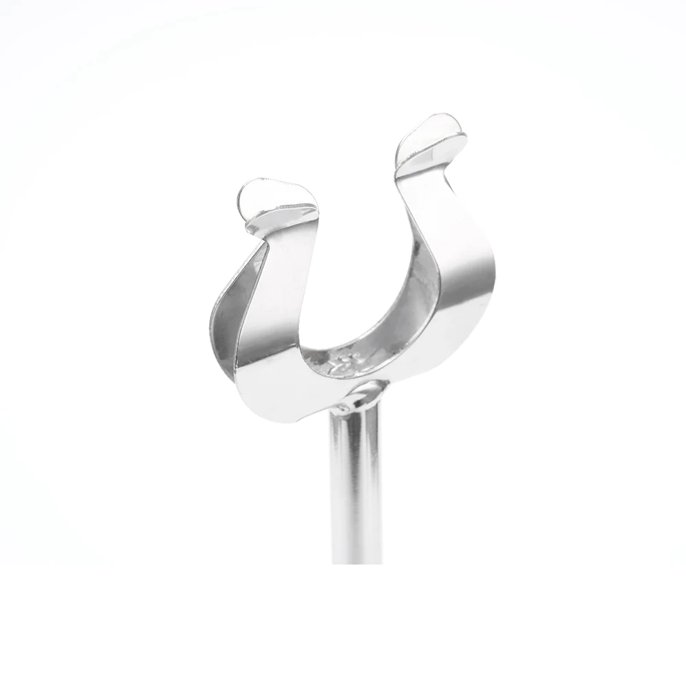 6' Stainless Steel Restaurant Buffet Table Number Stand Name Tag Holder Menu Stand Wedding Table Place Card Holder Stand
