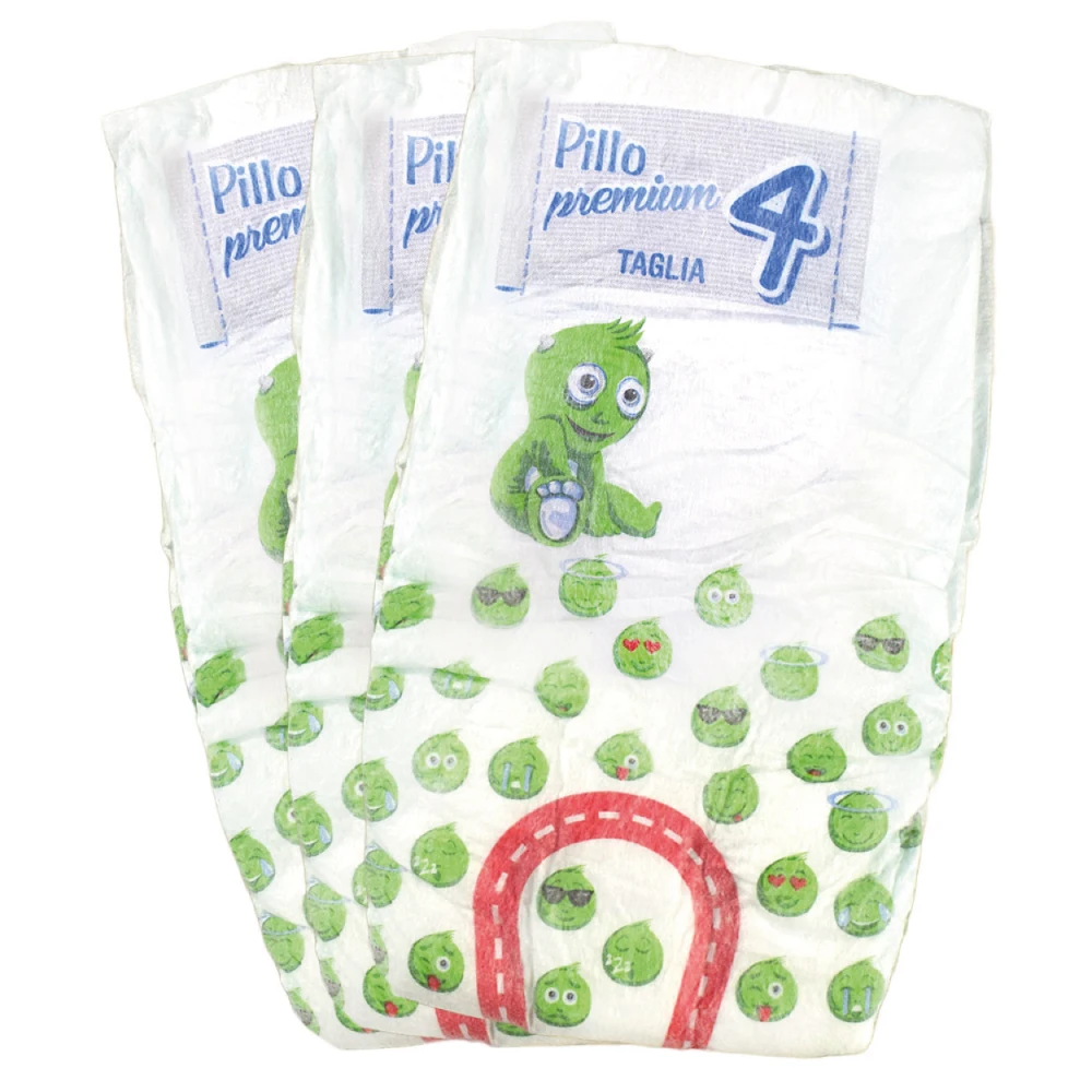 High Quality Italian Diapers Premium Size 4 Best Wholesale Disposable Nappies for Baby Care Breathable Innovative Technology