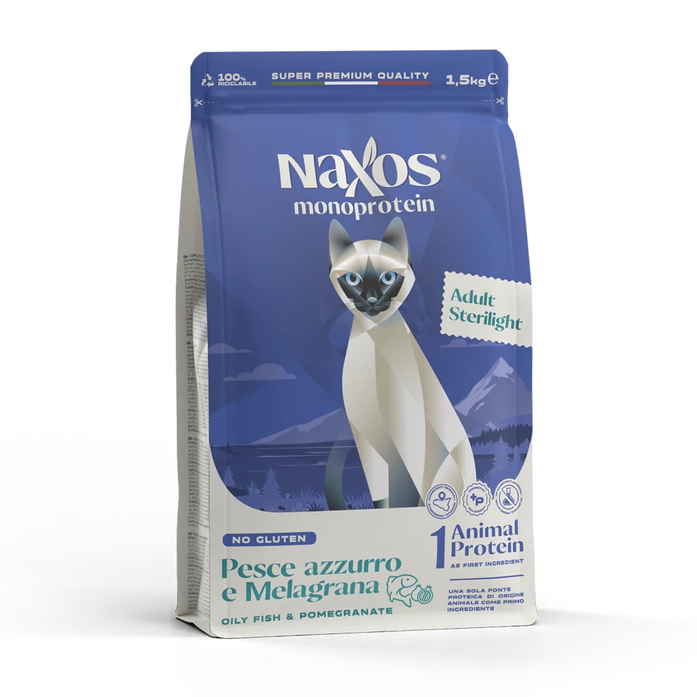 Naxos лучшие кибблы итальянский рецепт Высокая маржинальность стерилизованный корм для кошек с нанесением рыбы кг веса