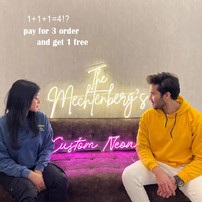 Customized led sign NO MOQ Fast delivery led neon signage neon letter custom neon led sign for led letreros