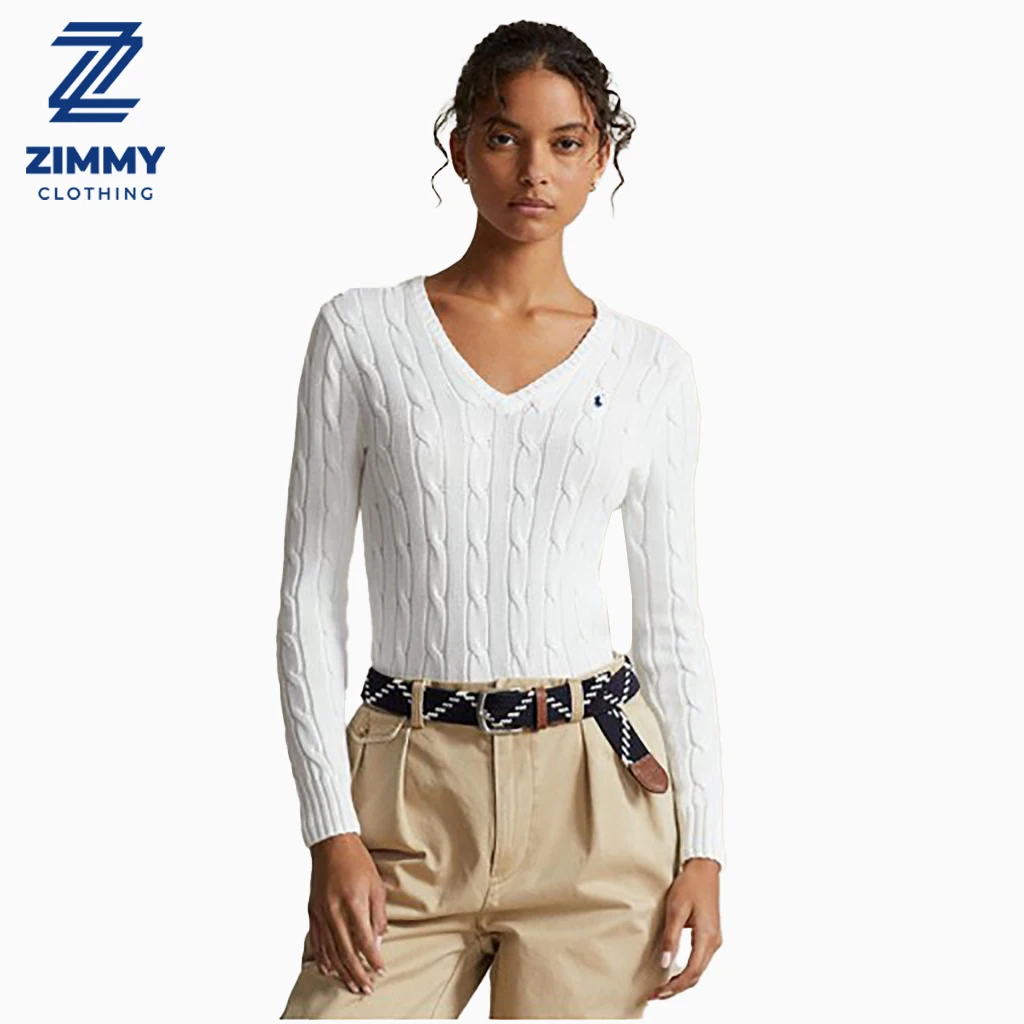 Top selling products 2023 crew neck pullover women sweaters White women long sleeve sweater Wear at home Sweater women