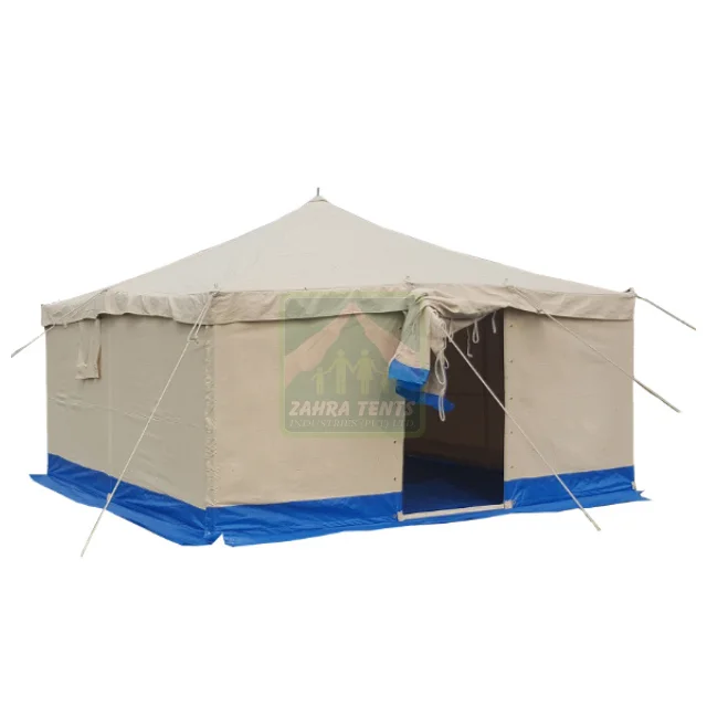 Waterproof Four Season Tents Kuwaiti Deluxe Tent In Whole Sale Price Luxury Breathable Cotton Canvas Camping Tent Deluxe