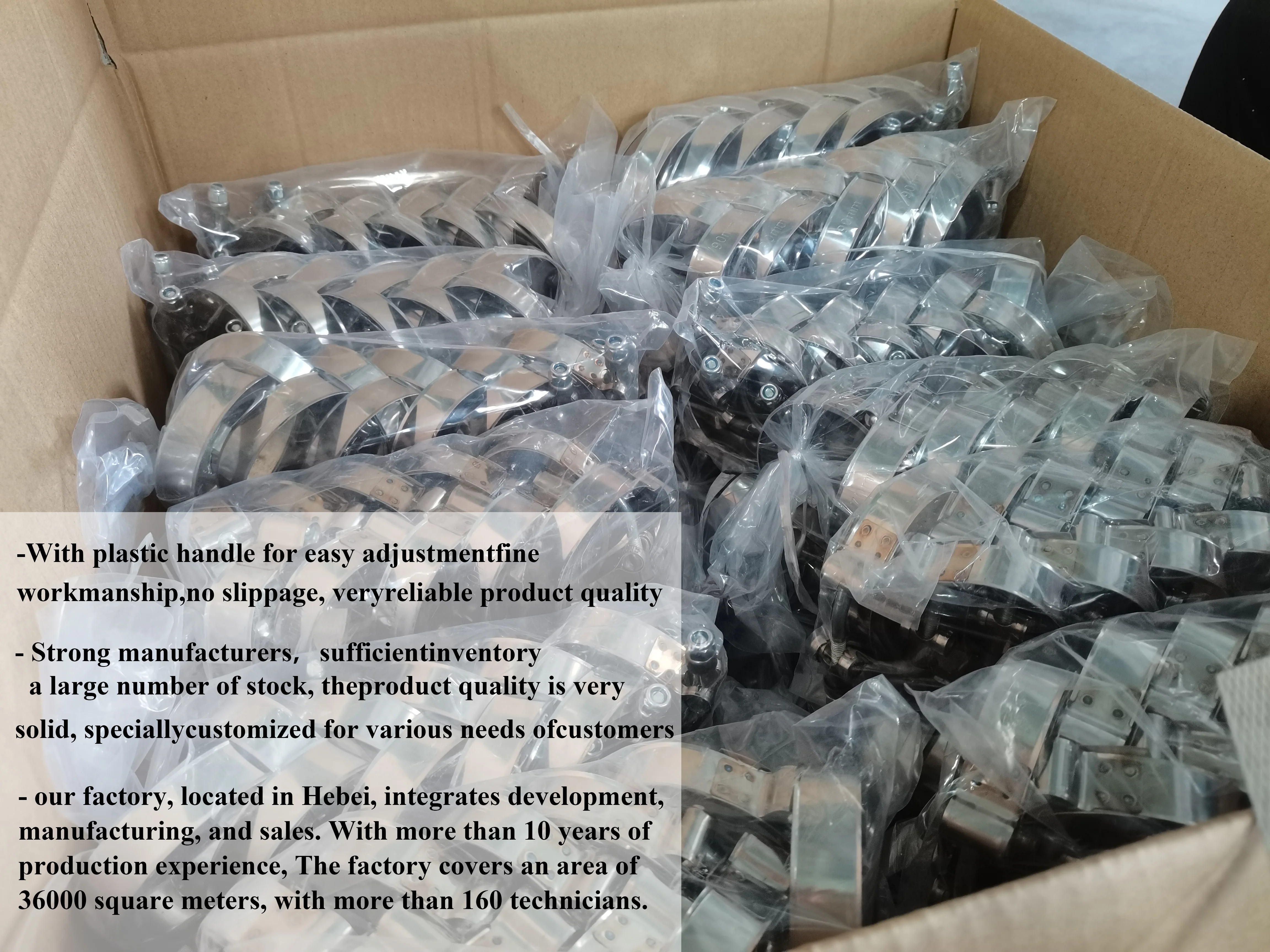 China Wholesale custom 316 304 Stainless Steel Strong Throat Hoop European Style Hose Clamps