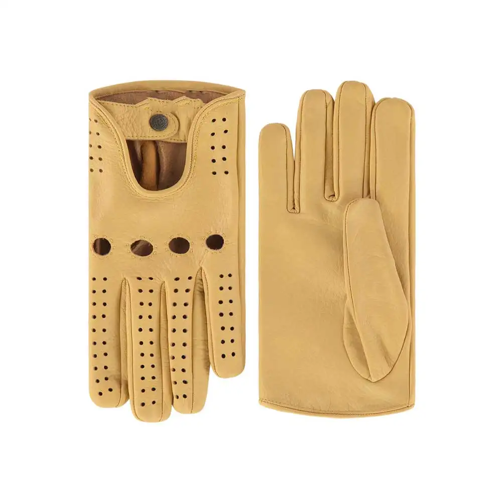 Resistant Driving Gloves Leather Driver Gloves Truck Driving Gloves