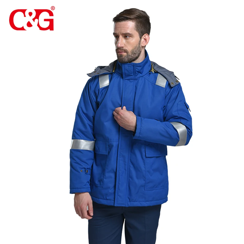 100% fr work jacket men flame retardant work jacket flame retardant winter jacket