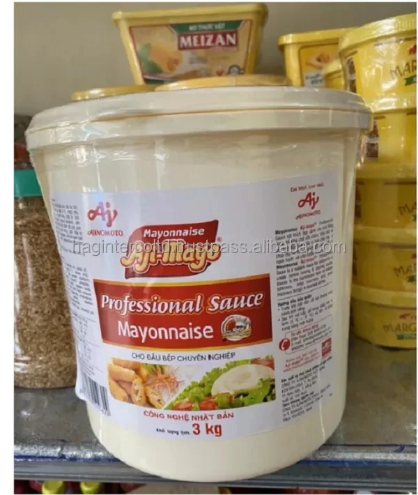Professional manufacturer supply wholesale Mayonnaise Base Type (HORECA) pail 3kg High Quality Best Price