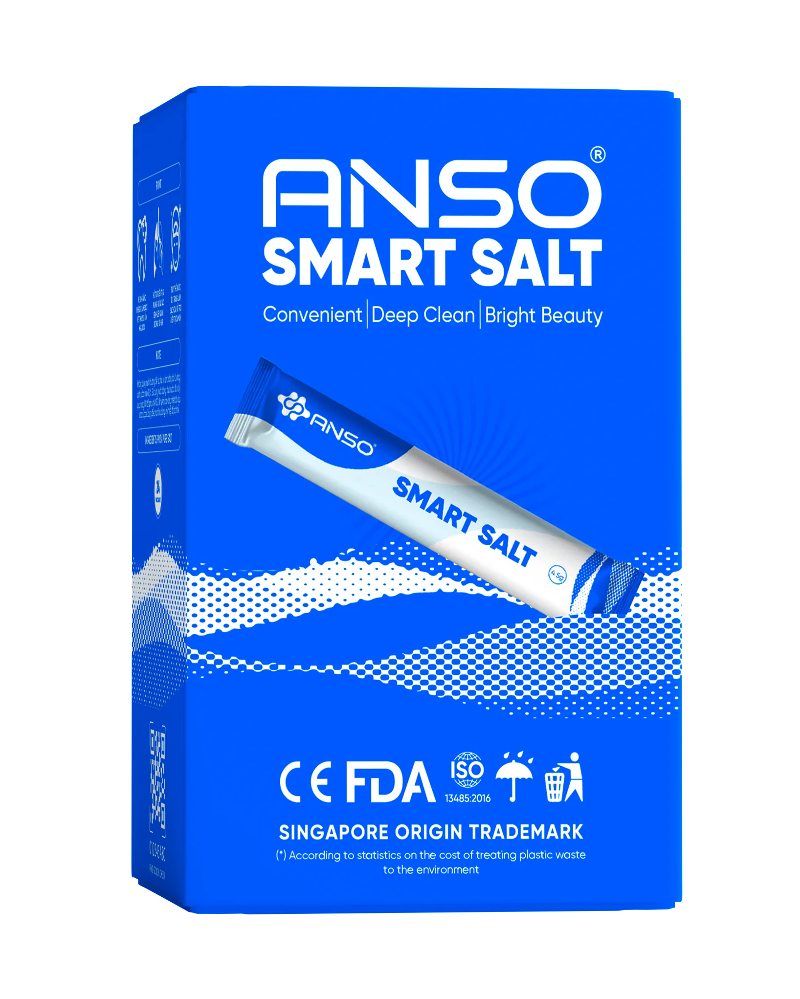 Standard Version ANSO New Product Medical Salt 4.5g  New Product Wholesale Medical Salt Manufacturer