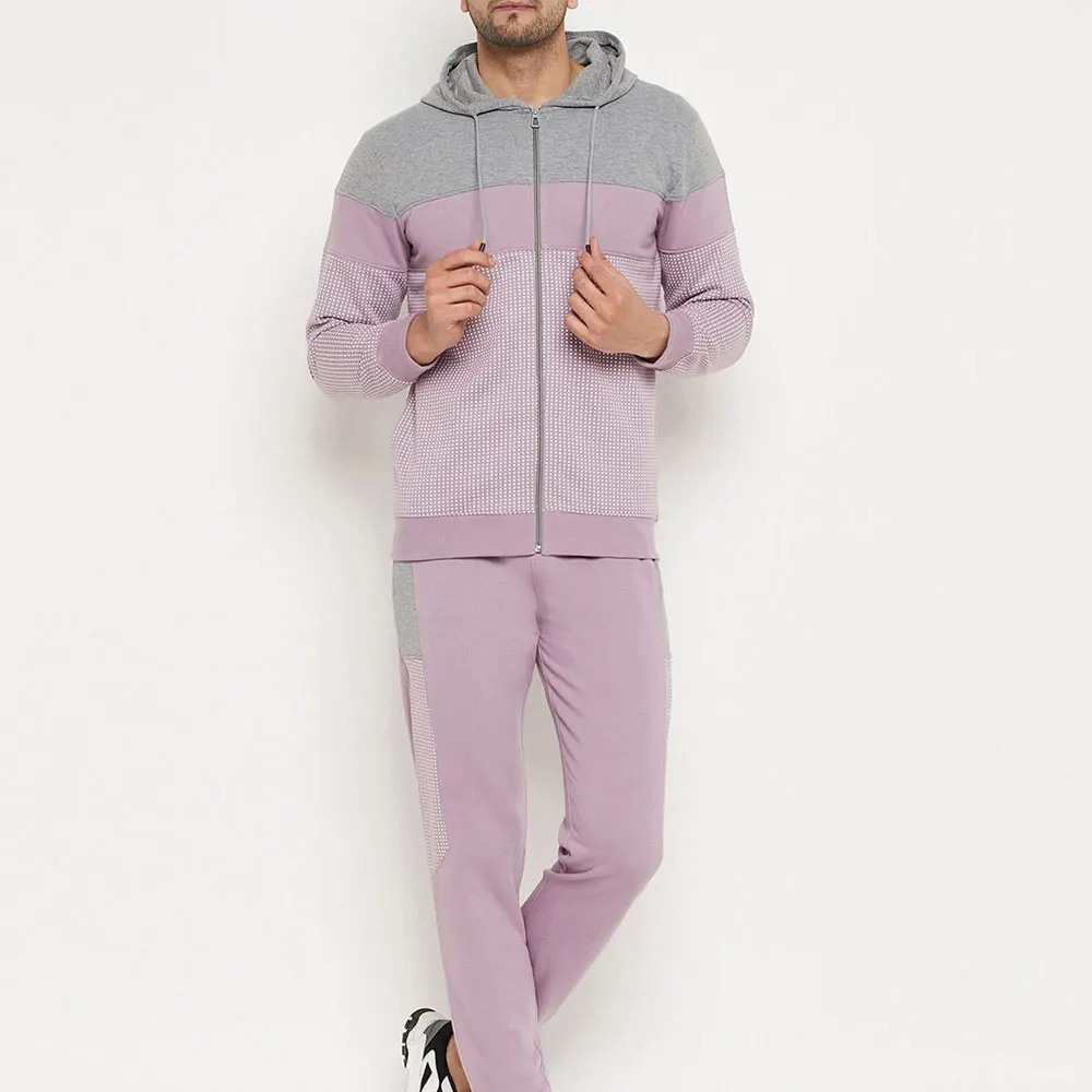 Wholesale Manufacturer Cheap Price Heavyweight Men Printing Tracksuit Long Sleeve New Article Street Wear Men Tracksuit