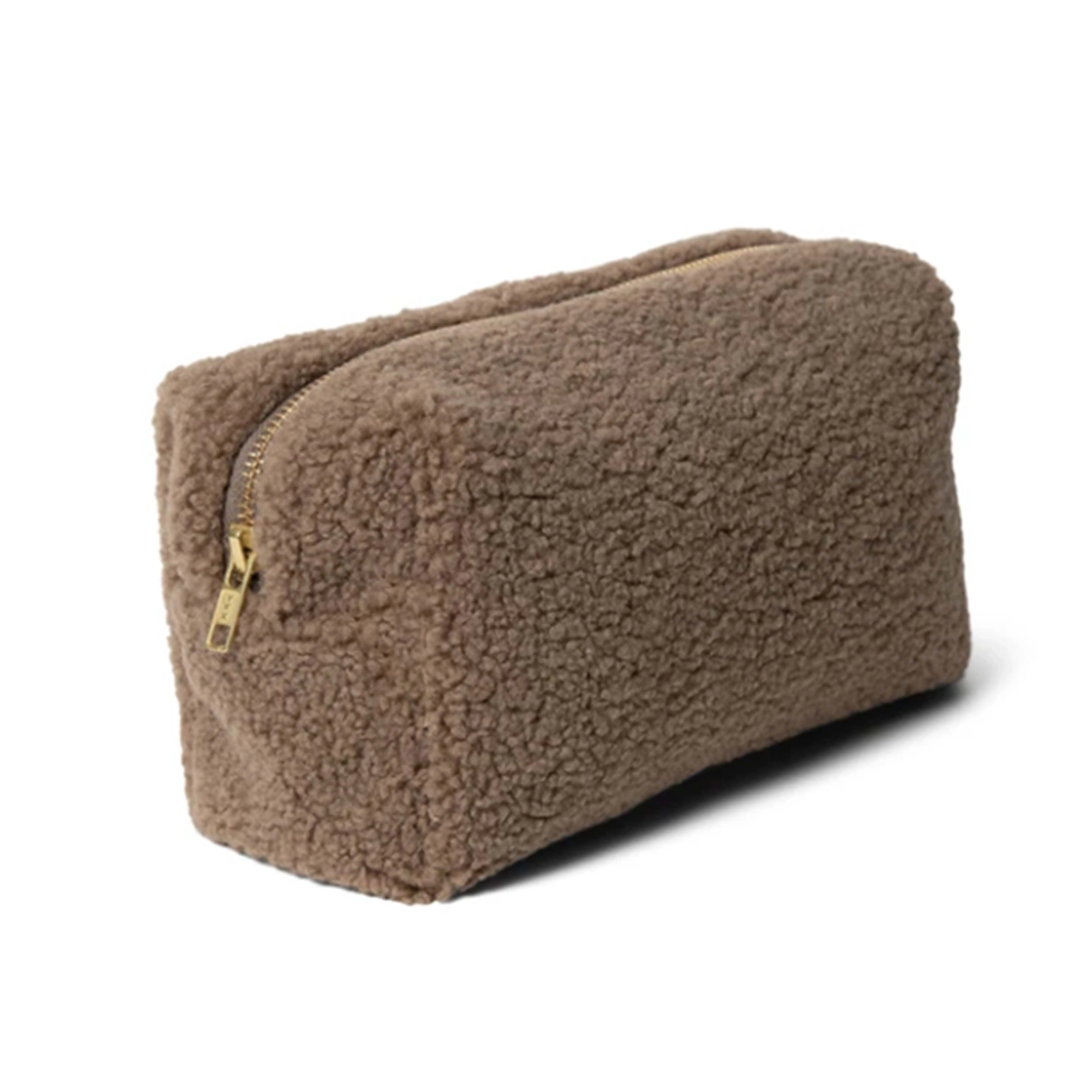 High Quality Fluffy Fur Handmade Personalized Pouch Bag for Women for travel use best to carry brushes and accessories