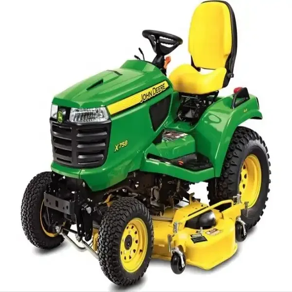 Wholesale Automatic Self-Propelled Ride On Lawn Mower Garden Tractor For Grass Cutting Agricultural Equipment For Sale