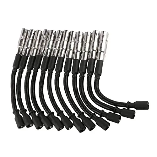 BBmart Auto Spare Car Parts Spark Plug Wire 1121500118 Ignition Cable 44cm For Mercedes Benz C-Class E-Class Ml Slk 320