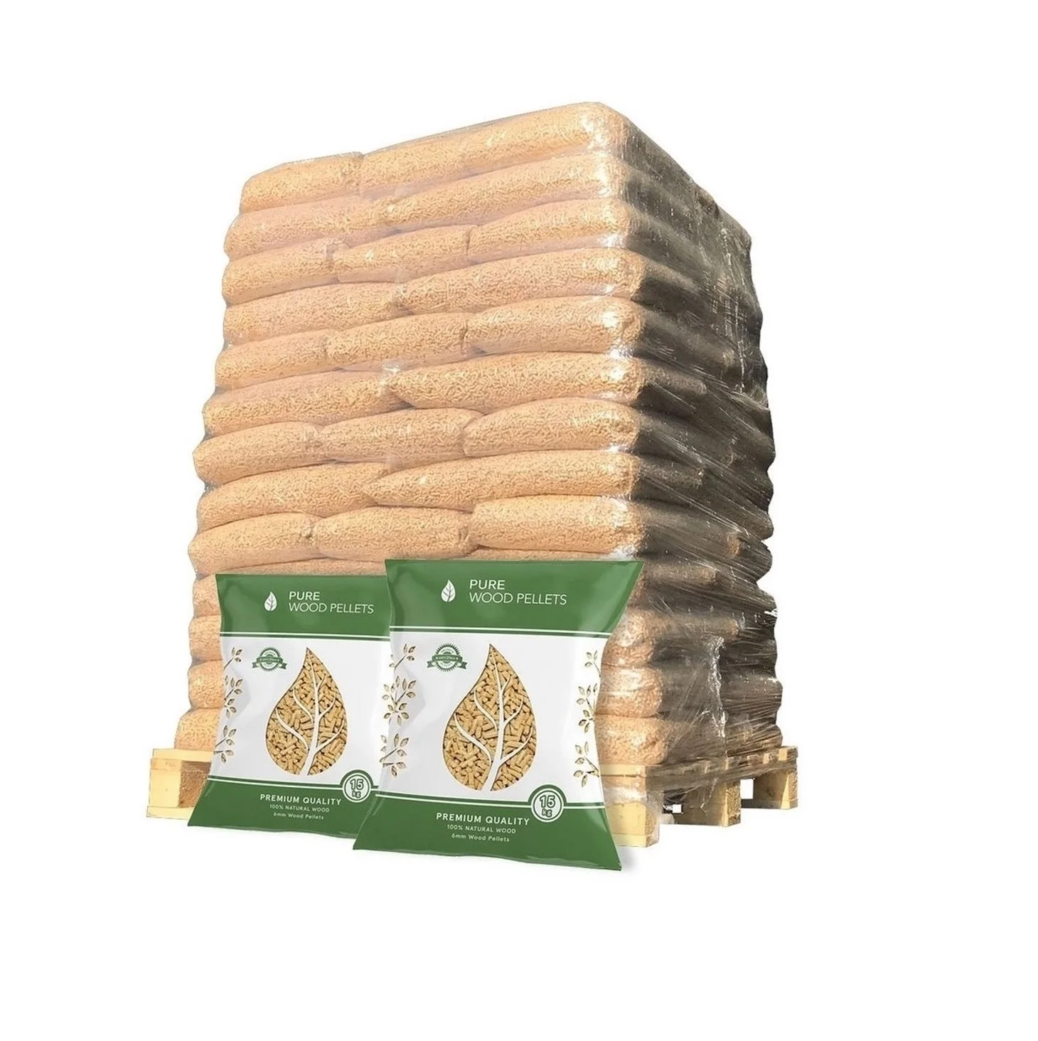 EN+A1 & DIN+ Wood Pellets For House heating From Germany