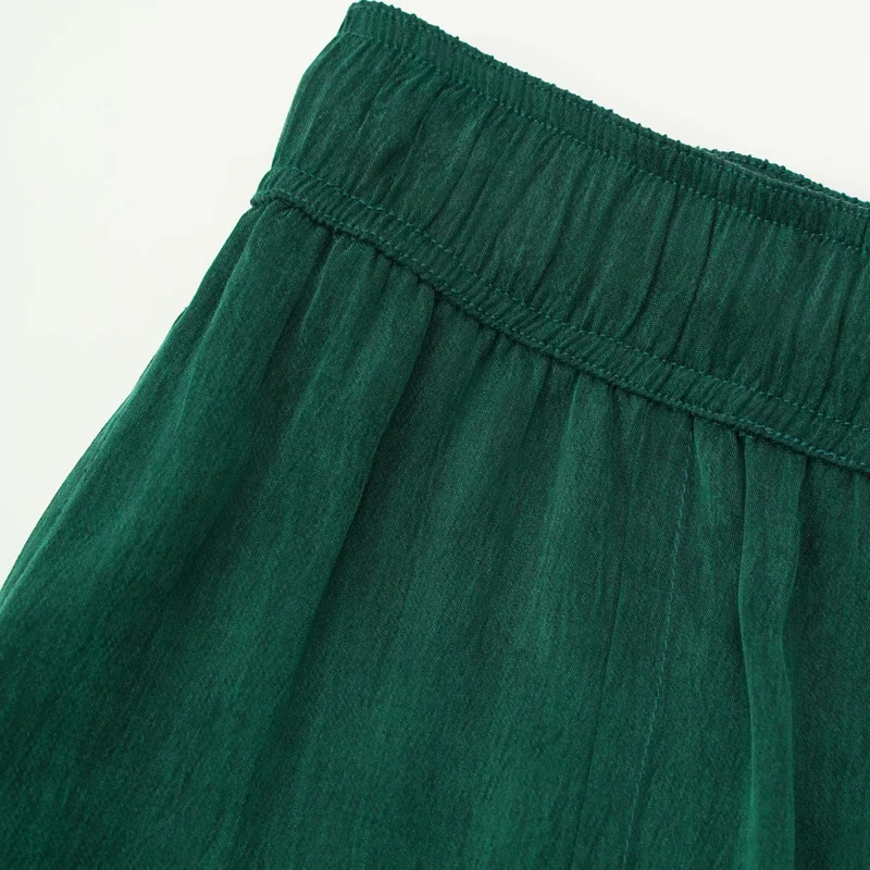 Womens Casual Loose Wide Leg Loungewear Bottoms Flare Pants Silky Pajama Pants for Ladies