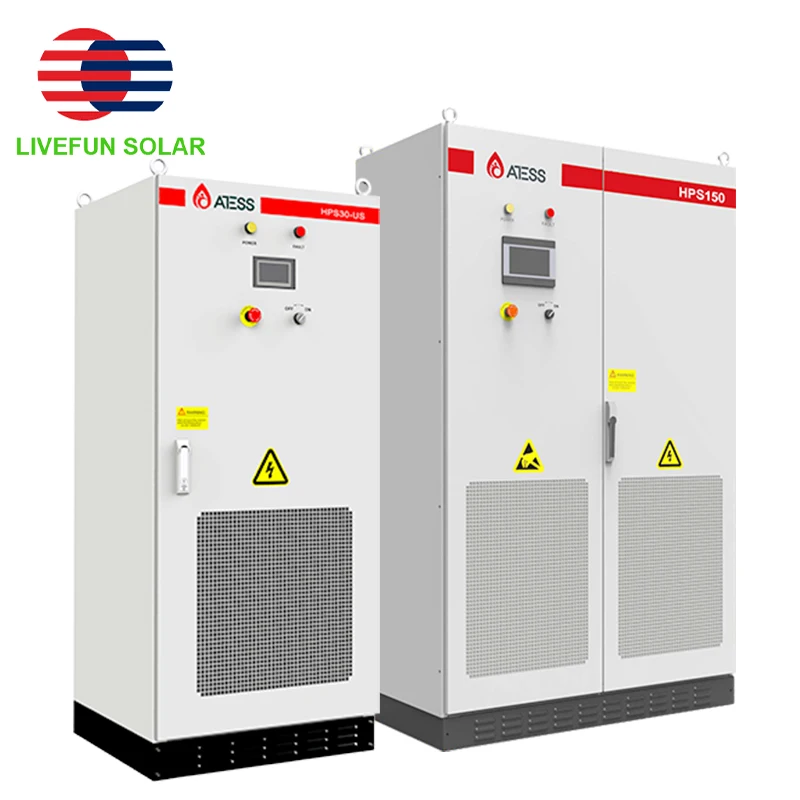 3PHASE 120V/220V US STANDARD 30KW 50KW 100KW 120KW 150KW ATESS HPS on/off grid Hybrid Inverter