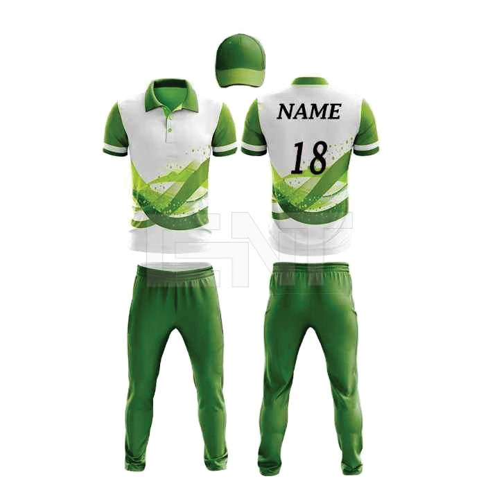 Top Selling Team Wear Wholesale Best Price Practice Cricket Uniform Set For Men Made In Pakistan
