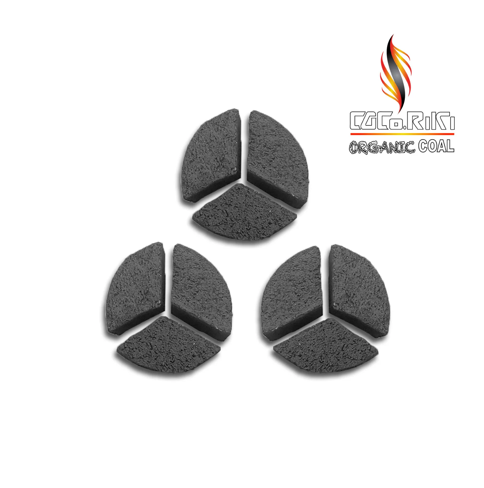 Top Grade Coconut Shell Charcoal Briquettes Cocoriki for Hookah Nargile Shisha in Mercy Shape 100% Organic Coal Smokeless Briket