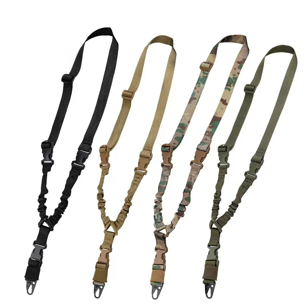 Outdoor Adjustable Single Point Tactical One Point Polyester Sling