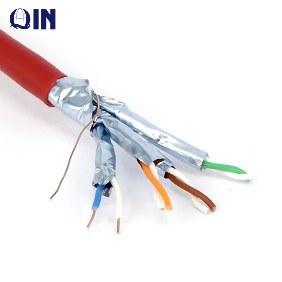 23AWG cat6a cat7 F/FTP network cable