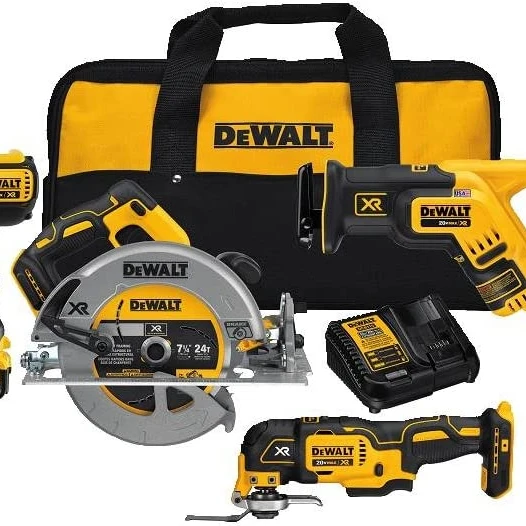 Buy With Confidence DEWALTS 20V MAX Power Tool Combo Kit, 6-Tool Cordless Power Tool Set with 2 Batteries and Charger (DCK694P2)
