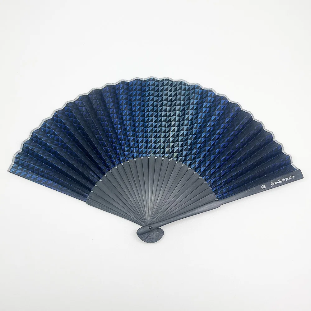 Arrangement available/folding fan bamboo crafts Japanese fabric souvenir sample available business gift