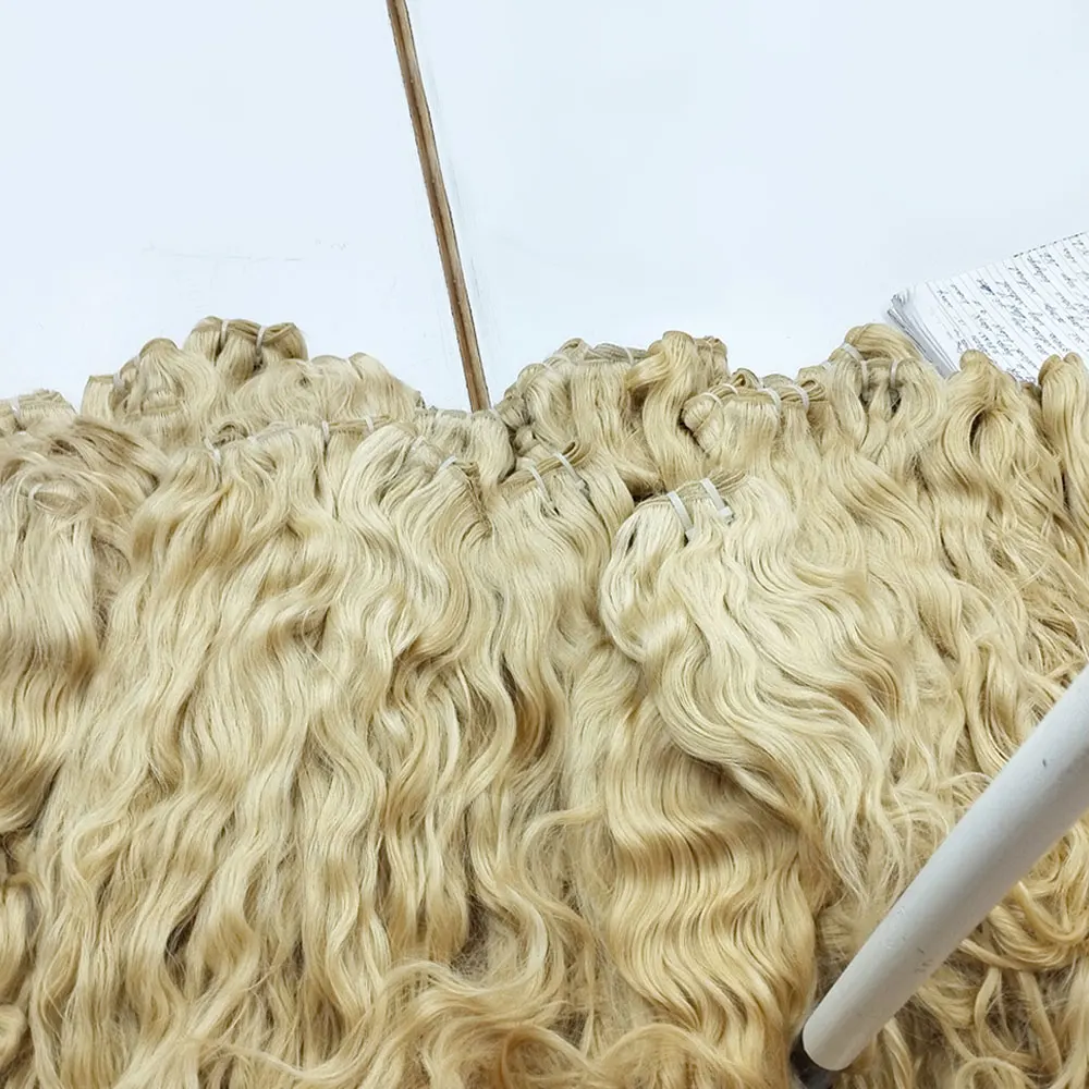 Лучшее качество 613 светлые волнистые и прямые волосы пряди с выравненной кутикулой ленты для наращивания кератиновые удлинители оптовая цена