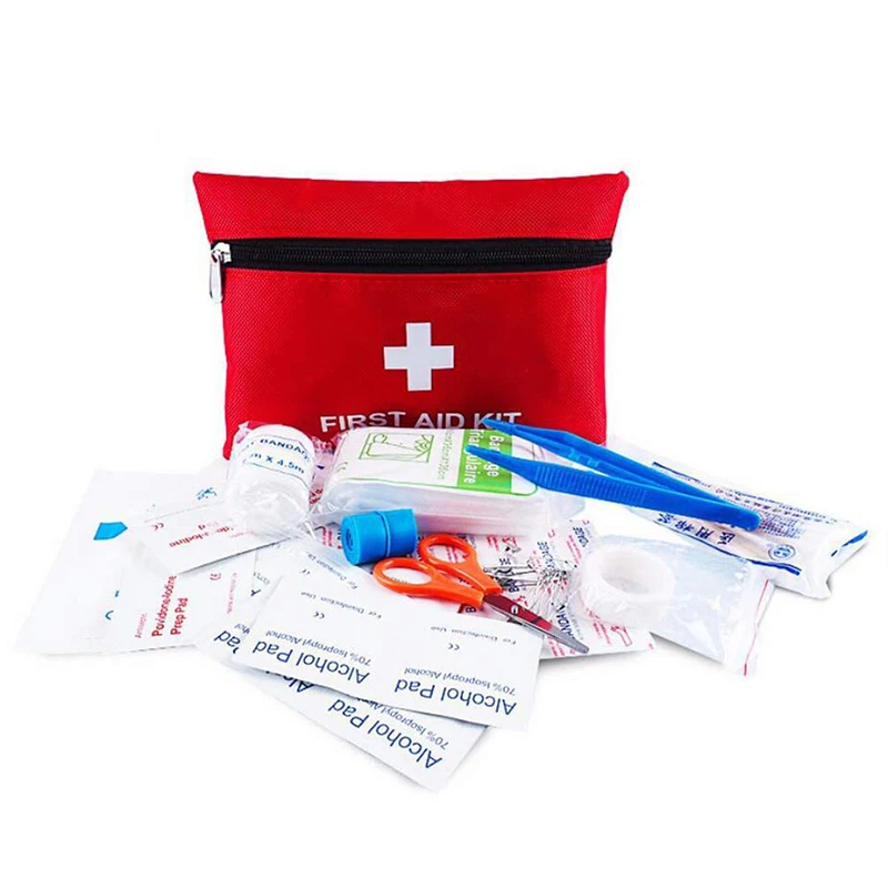 Wholesale First Aid Kit Pouch Waterproof Lightweight Small Emergency Bag Survival Kit Medical Bag Gift First Aid Kit Small