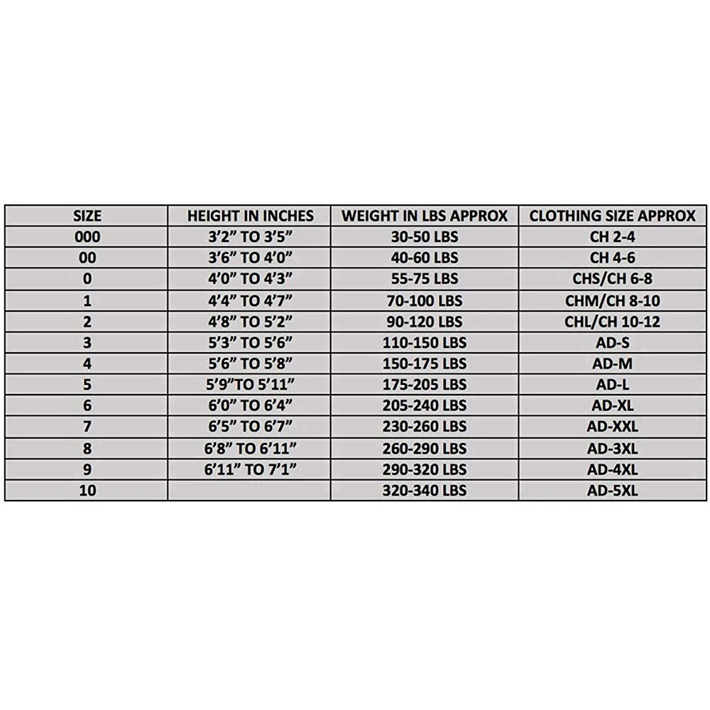 Martial Arts Karate Elastic Drawstring Uniform for Kids & Adult Lightweight Student Gi with Belt