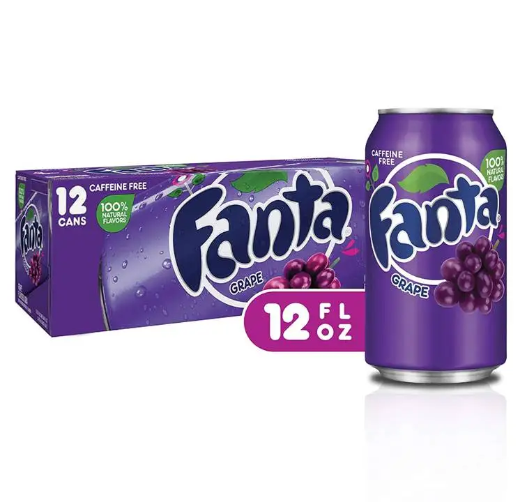 Fanta 330ml / Fanta Soft Drink (Slim) / Hot Product Soft Drink Fruity Fanta Fruit Soda