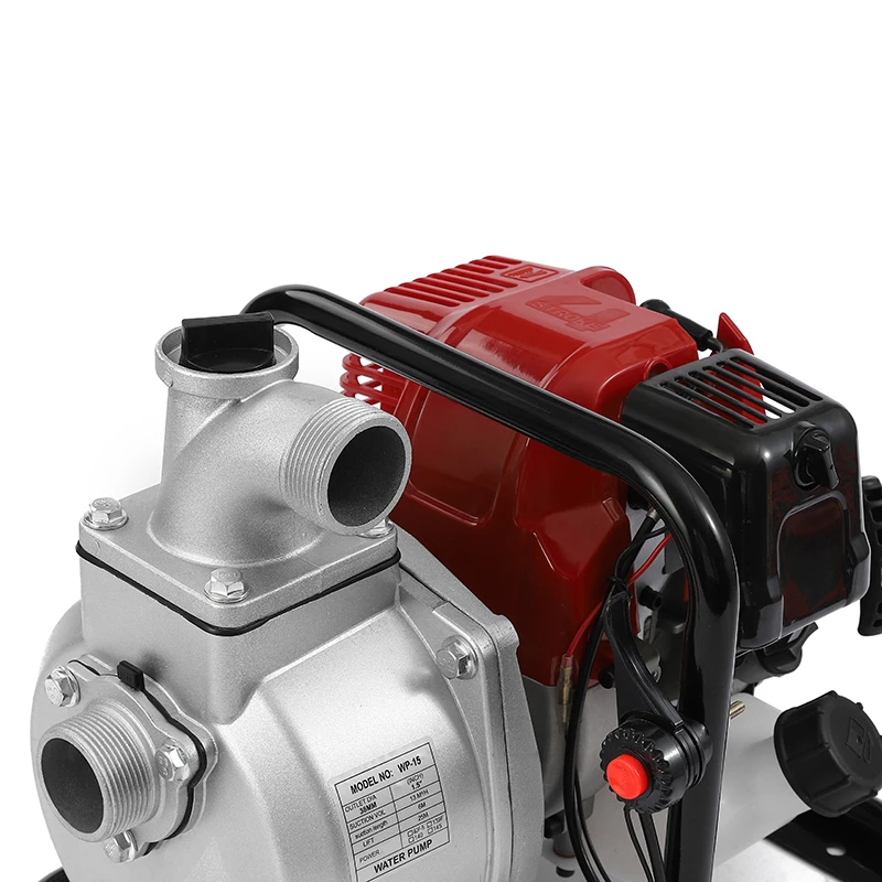 Небольшой портативный оросительный бензиновый насос высокого давления сельскохозяйственный водяной насос